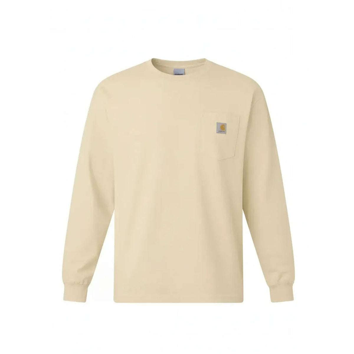 🔥Men's Heavyweight Long-Sleeve Pocket T-Shirt – Relaxed Fit Everyday Casual Tee | Big & Tall Available