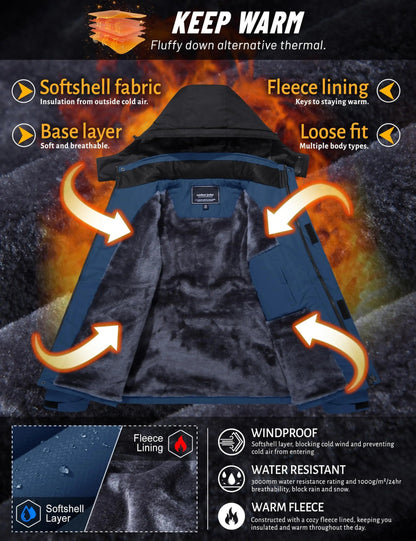 🔥 BESTSELLER | Men's Fleece-Lined Outdoor Jacket