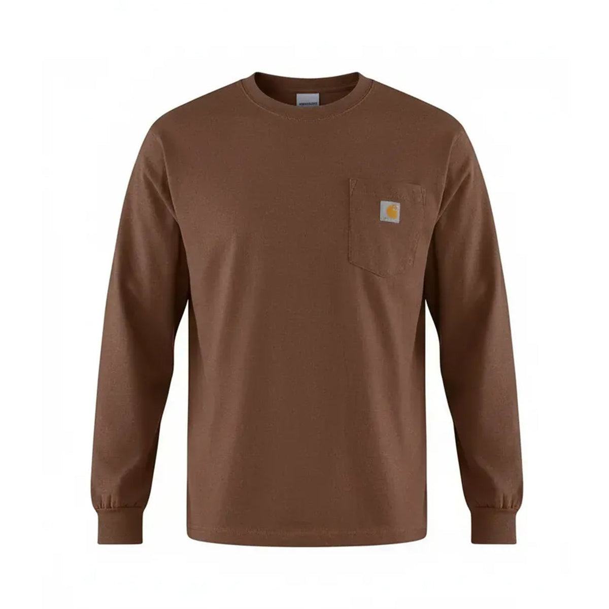🔥Men's Heavyweight Long-Sleeve Pocket T-Shirt – Relaxed Fit Everyday Casual Tee | Big & Tall Available
