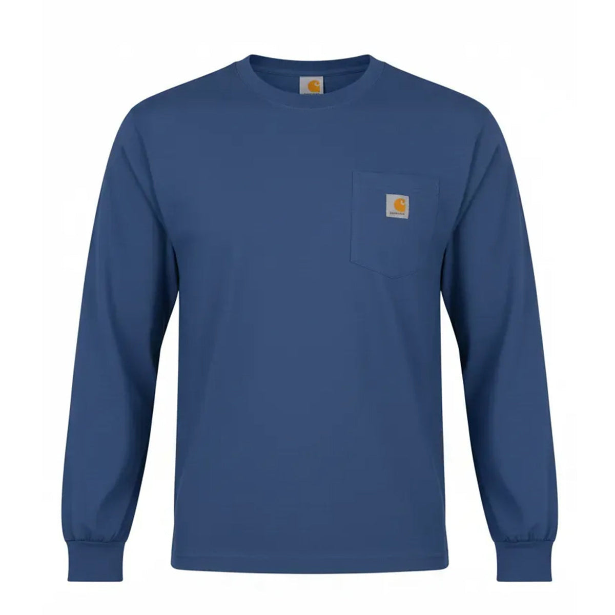 🔥Men's Heavyweight Long-Sleeve Pocket T-Shirt – Relaxed Fit Everyday Casual Tee | Big & Tall Available