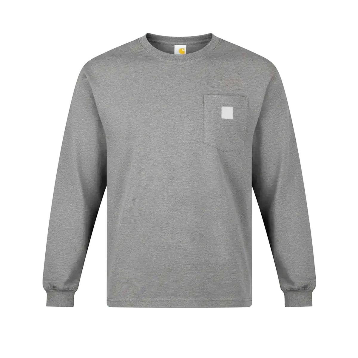 🔥Men's Heavyweight Long-Sleeve Pocket T-Shirt – Relaxed Fit Everyday Casual Tee | Big & Tall Available