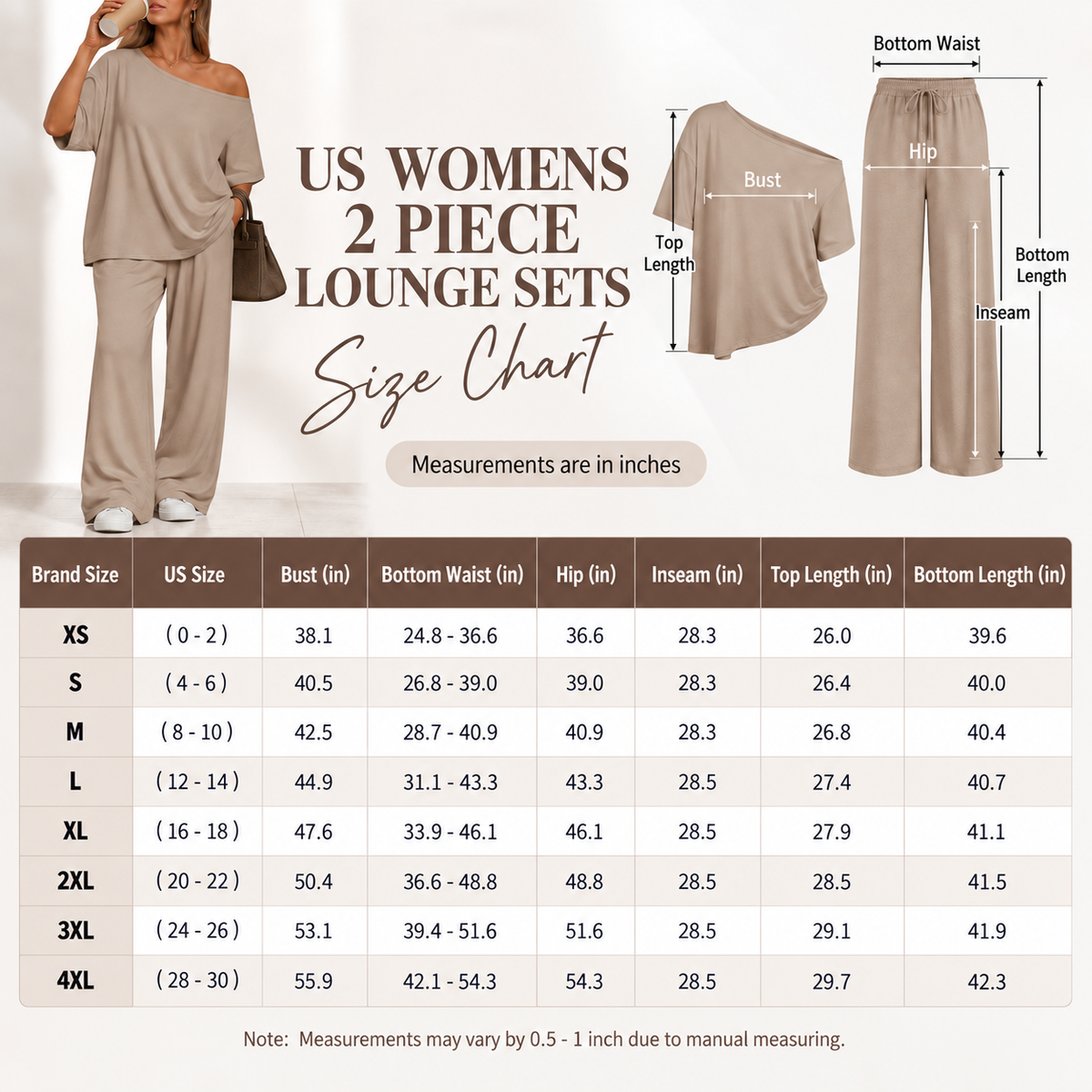 Women’s Off-Shoulder Wide-Leg Two-Piece Set