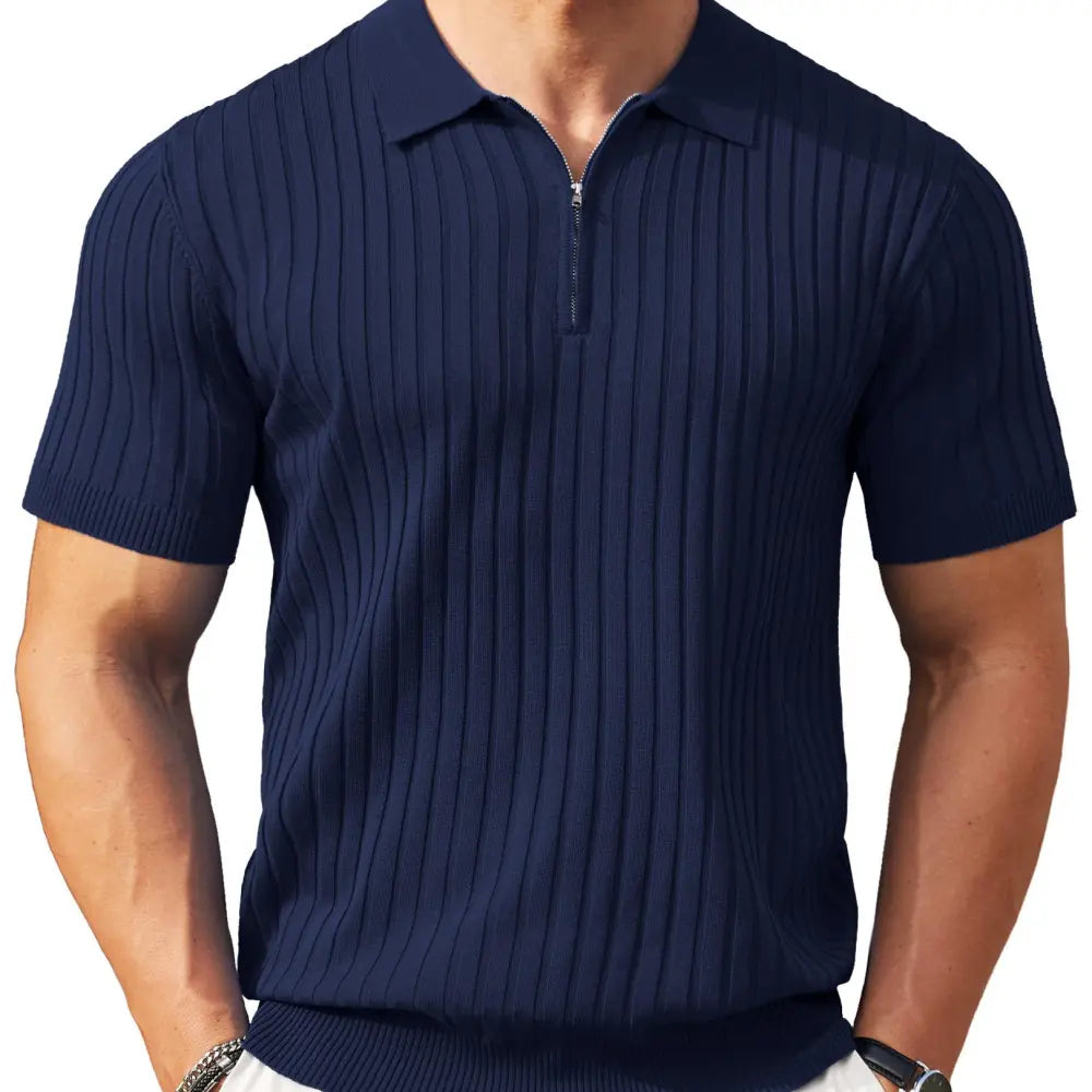 🔥2026 Flash Sale🔥Men's Zipper Polo Shirts