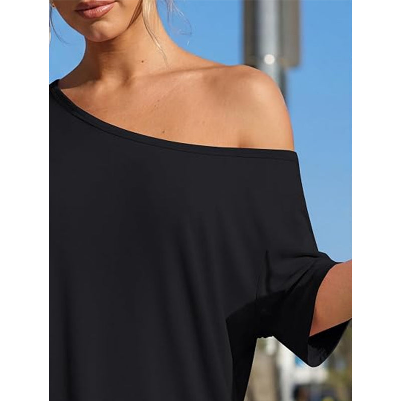 Women’s Off-Shoulder Wide-Leg Two-Piece Set