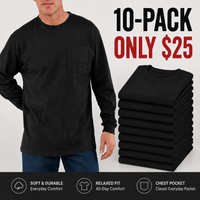 Black 10-Pack $25